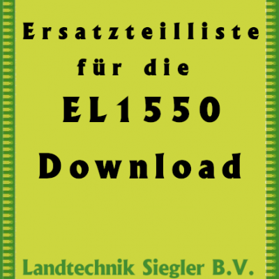 A/ Börger / EL1550 / Ersatzteilliste Download